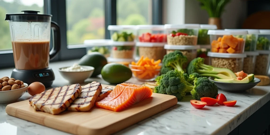 High-Protein Meal Plan for Muscle Gain – 7-day or 30-day versions.